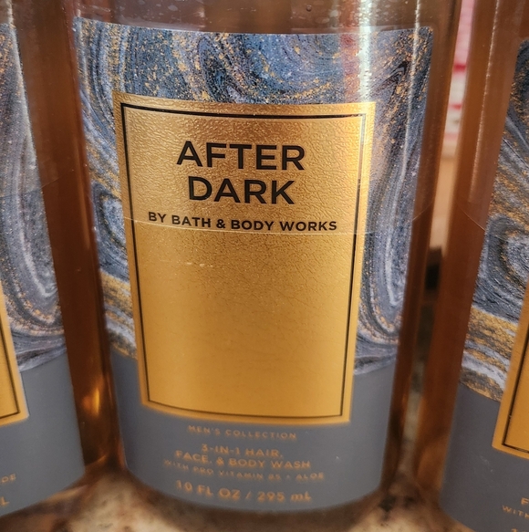 NWT Bath and Body Works "AFTER DARK" 3 In 1 Hair & Body Wash Bundle of 3 - Picture 2 of 2